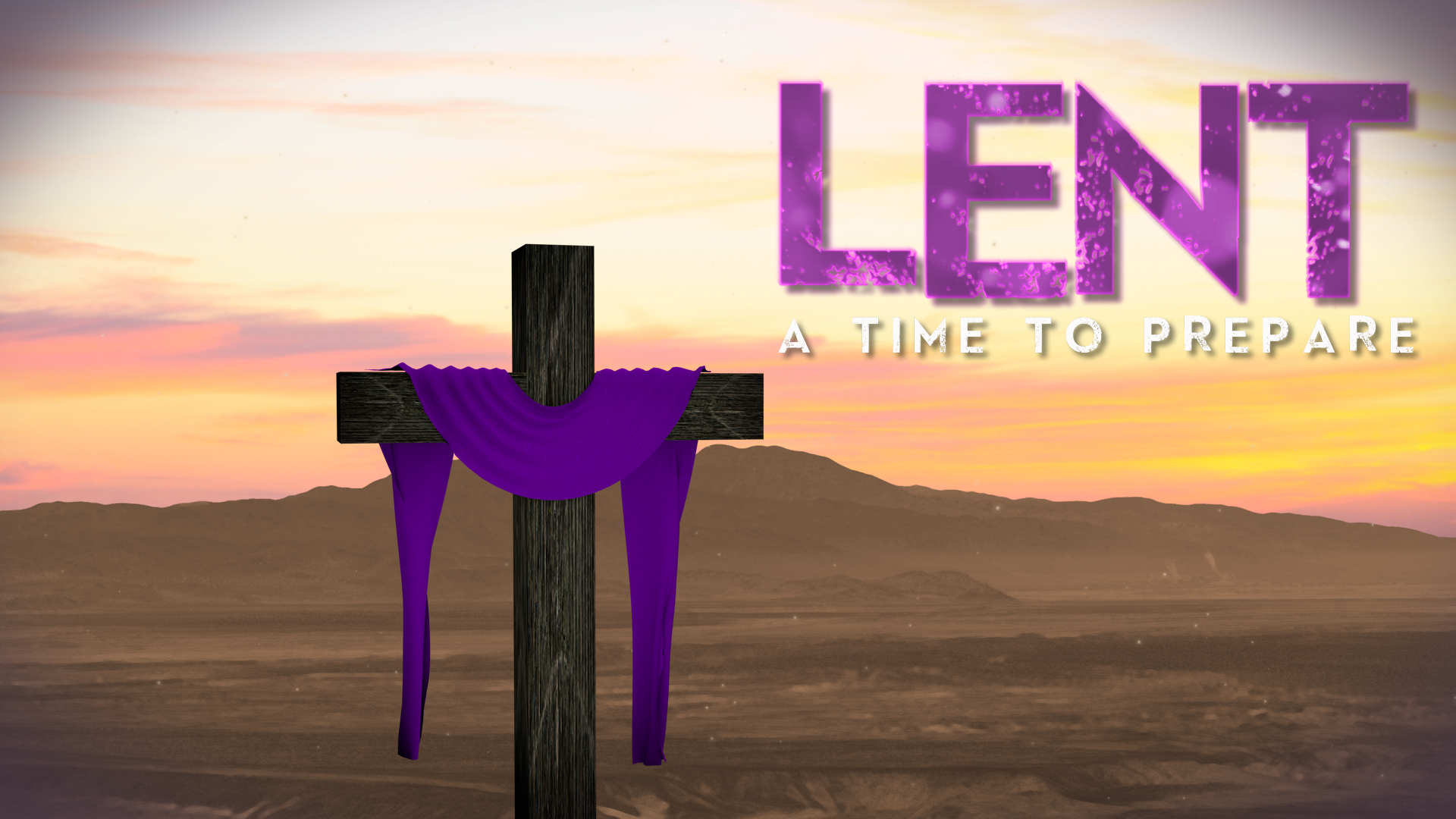Lent Cross: A Time to Prepare